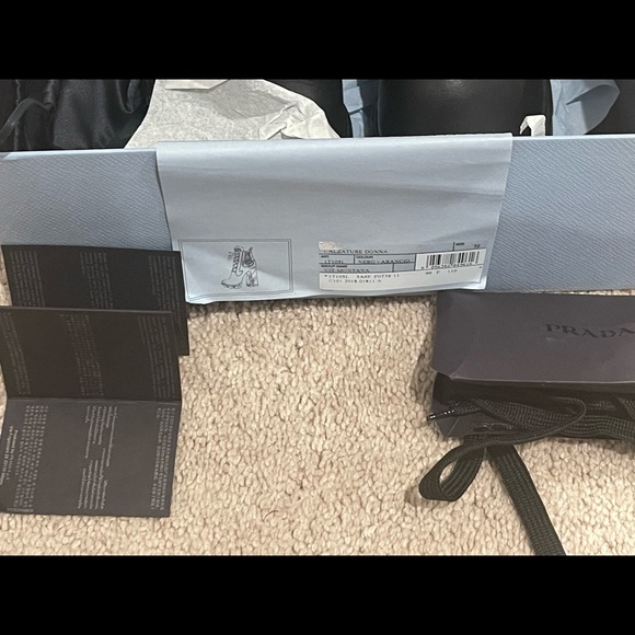 SOLD Prada Chunky Lace-up Boots - Picture 10 of 14